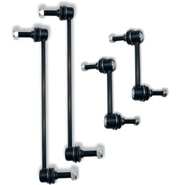 Koxot 4pcs Front & Rear Sway Bars Fit for Ford Explorer 2011 2012 2013 2014 2015 2016 2017 2018 / for Ford Police Interceptor Utility 2013 2014 2015 2016 2017 2018 | K750616 K750617 K750393 K750394