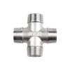 Beduan Cross 1/2" Male NPT Cast Pipe Fitting, 4 Way