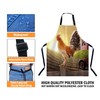 BGBDEIA Rooster Apron Adjustable Neck Bib Apron for Men Women,Suitable