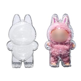 YEWCEP Protective Key Ring for Have a Seat, Protective Transparent PVC Bag for Doll, Installation Simple, Modern and Durable, Protect Your Doll