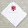 Azeeda 'Dahlia Flower' Baby Hooded Towel (HT00035110)
