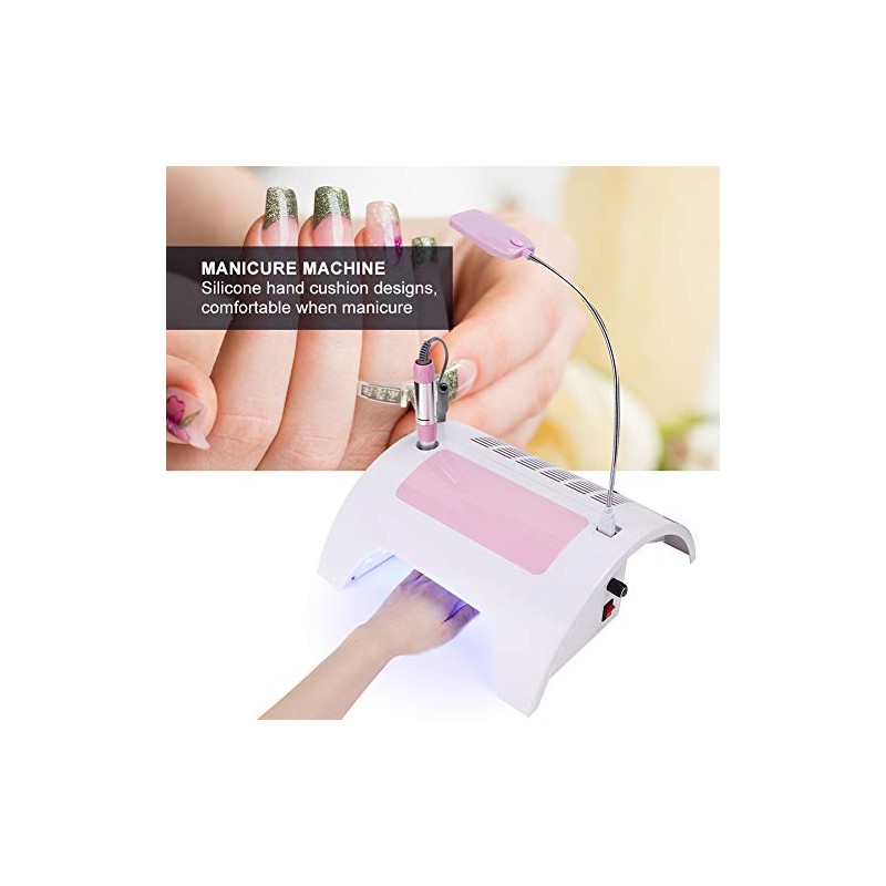 5 in 1 Nail Dust Collector with Drill, Multifunctional Electric