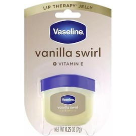 Vaseline Lip Therapy Bálsamo Labial Mini, Vainilla, Tamaño de Viaje, 7.08g