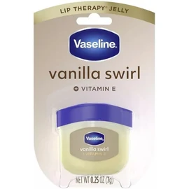Vaseline Lip Therapy Bálsamo Labial Mini, Vainilla, Tamaño de Viaje, 7.08g