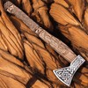 Poshland AX-7615 Custom Gift Forged Carbon Steel Viking Axe with