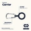 Dopper Carrier for drinking bottles, carabiner for carrying bottles