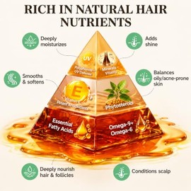 WEEMOTD Aceite de batana 100% crudo para el cabello, aceite acondicionador para cuero cabelludo sin refinar de Honduras, mascarilla hidratante para el cabello, añade brillo y suavidad para hombres y mujeres, 4.06 onzas líquidas