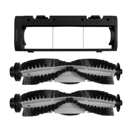 Replacement Parts Accessories Kit, 1 Roller Brush Guard, 2 Main Brush Compatible with Coredy R3500 R3500S R550 R650 R600 R700 GOOVI 1600PA D380 D382 iMartine C800 D900 D900C DeenKee DK600 Robot Vacuum