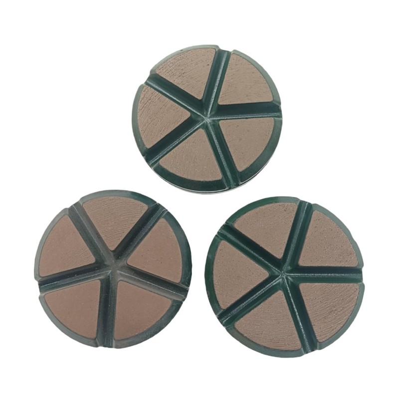 Hybrid Ceramic Transitional Diamond Polishing Pucks for Concrete Terrazzo Floor,
