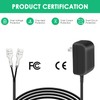 Mrgru 3V Replacement Power Adapter for Dexen Fireplace Compatible with