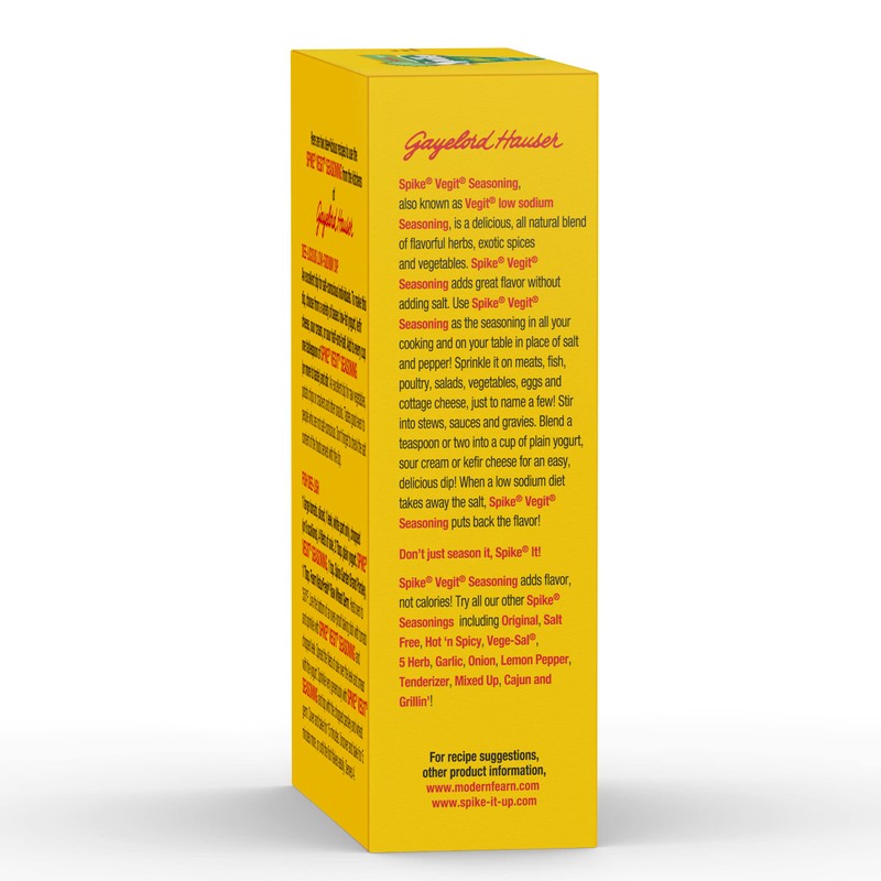 Modern Products Spike Gourmet Natural Seasoning - Vegit - Box