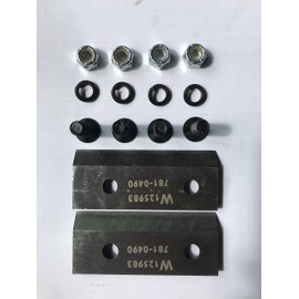 VRV 2 of Chipper Blade Kit 781-0490 981-0490 for Craftsman/Troy-Bilt/MTD Shredder