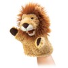 Folkmanis Little Lion Hand Puppet, Tan, 1 EA