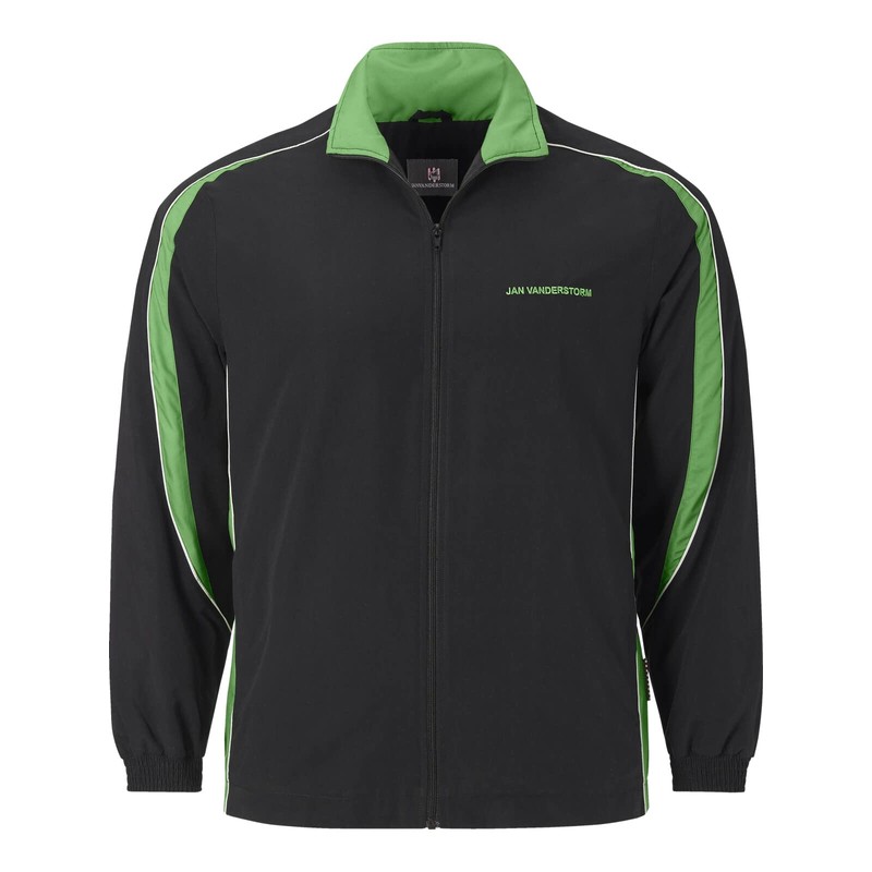 Jan Vanderstorm Eirik Men's Leisure Suit - Green Striped, size: