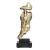 Silence Is A Golden Sculpture Simple Modern Abstract Keep Silent