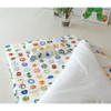 baby.e-sleep Harapeko Double Gauze Fitted Sheet, Made in Japan, 47.2