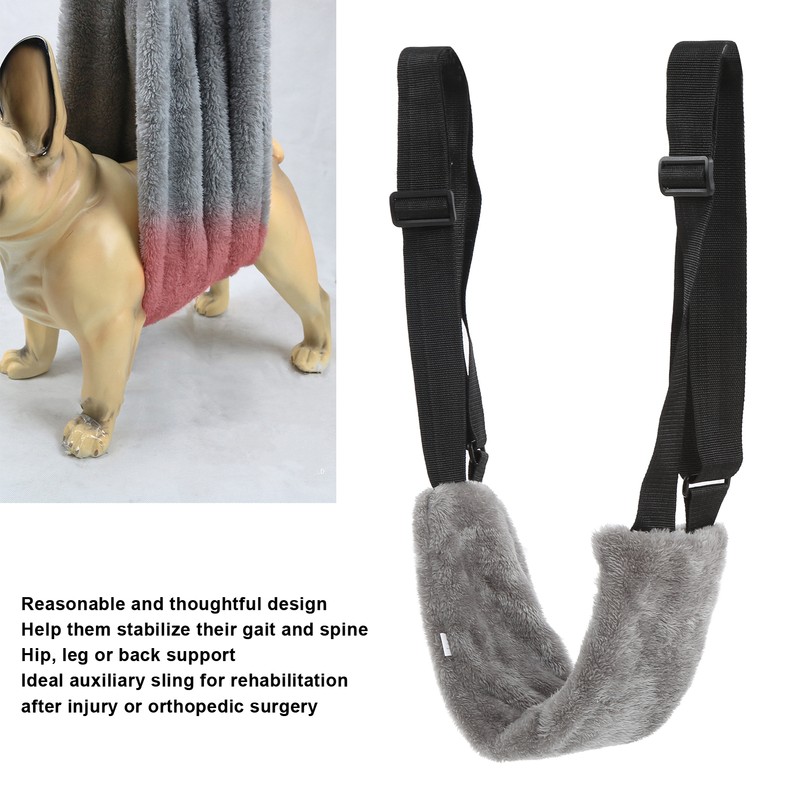 Dog Sling Soft Thickened Adjustable Auxiliary Pet Lift Support Belt