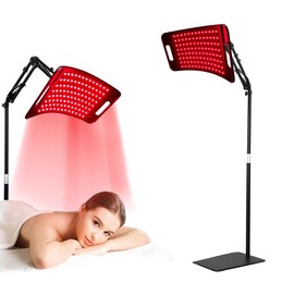 Red Light Machine, Light Lamp with Stable Stand, Adjustable Arm Angle 660nm Red Light & 850nm Light Panel, Light Instrument for Home