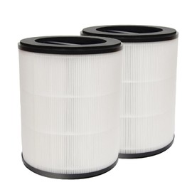 PUREBURG Replacement Filter Compatible with Oransi Mod Jr. Air Purifier (Model MJR01) Fit Blue handle only,2-Pack H13 HEPA 4-Stage Filtration Activated Carbon Air Clean