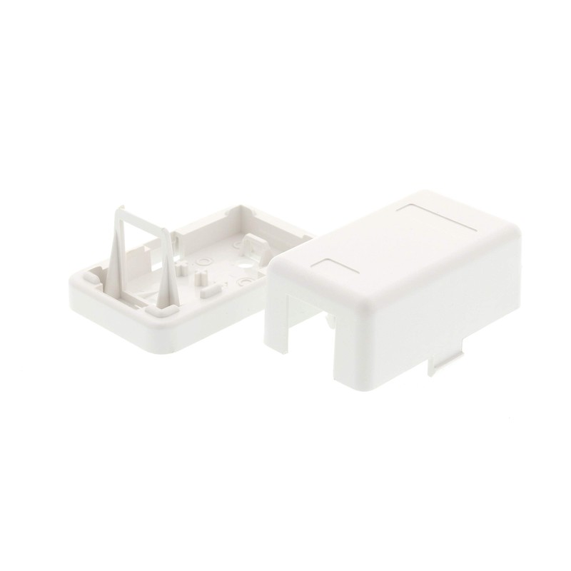 Networx Keystone Jack Surface Mount Boxes (1 Port, White)