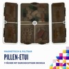 MEDca Magnetic Pill Box with 7 Compartments, Collapsible, Lightweight Pill
