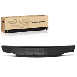 YHTAUTO Front Side Bumper Absorber Compatible with Dodge Avenger 2011-2014 Sedan, Black Bumper Face Bar Impact Energy Absorber