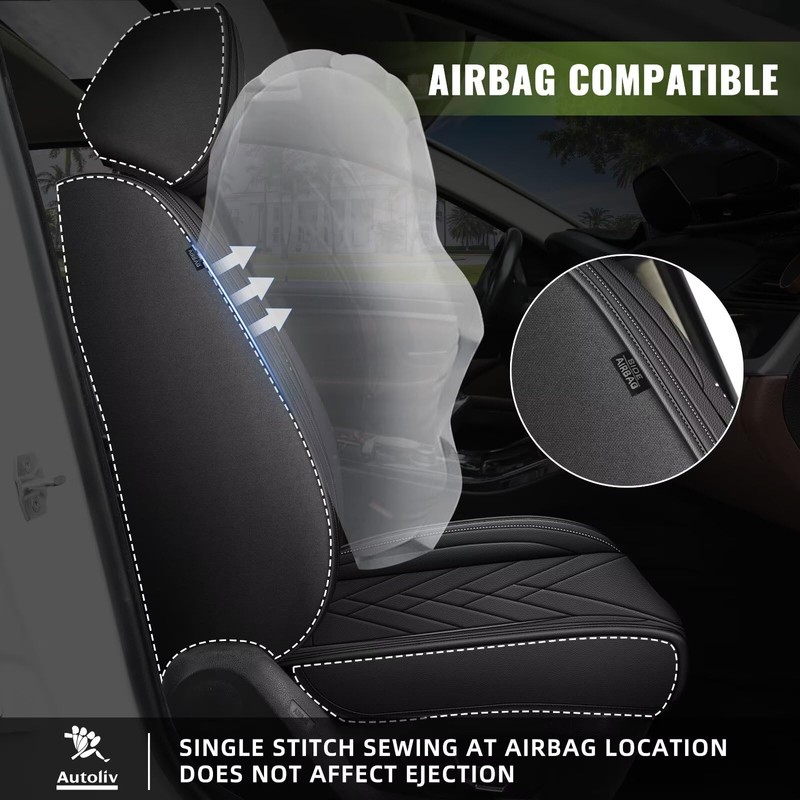 AOMSAZTO Car Seat Covers Front Set Fit for Ford Explorer