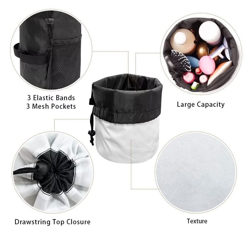 chaqlin Women Girls Drawstring Cosmetic Bag Portable Drawstring Cosmetic Bag,