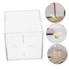 Outanaya Acrylic Display Case for Baseballs Transparent Cube Holder with