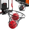 TEMI Basketball Hoop Indoor, Mini Basketball Hoop with 4 Balls