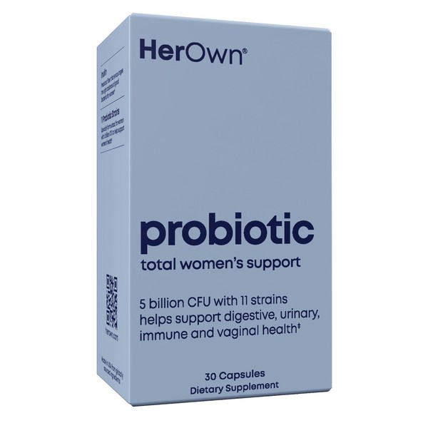 her own Probiotics for Women, 5 Billion CFUs with Prebiotics,