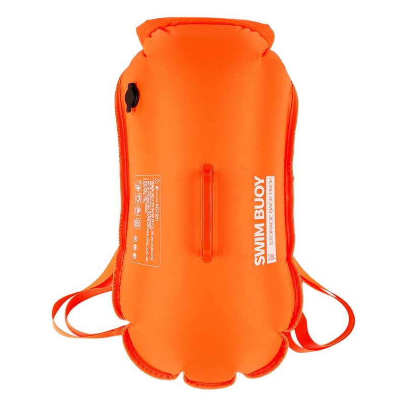 Swimming Buoy Safety Buoy Double Backpack Swimming Training Buoy Water