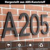 Yafimea House Number Plaque Large Mdoerne Made of ABS Plastic