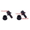 P1Tools Nylon License Plate Frame Bolts & Nuts & Screws
