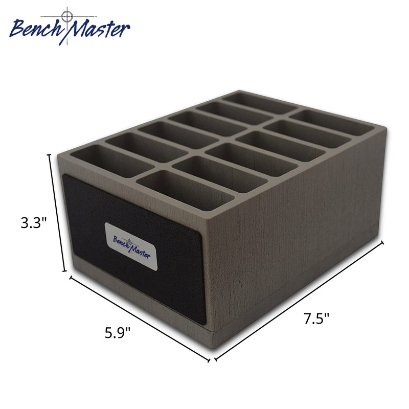 BenchMaster AR Mag Rack-12 Units, Gray