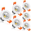 2Inch LED Recessed Ceiling Light, 3W Dimmable LED Downlight, Natural
