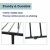 Heavy Duty Metal Twin Bed Frame No Box Spring Needed,