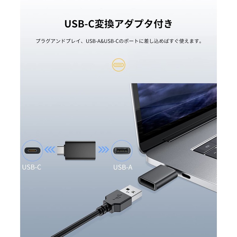 Spedal Webcam 4K UHD 8MP 4X Zoom 120° Wide Angle