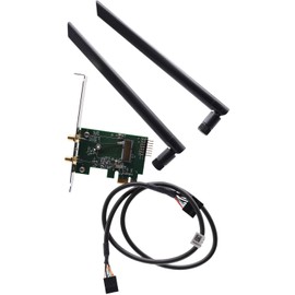 Deal4GO Adaptador WiFi inalámbrico PCIe a M.2 7HP8W 07HP8W con cable BT de repuesto para Dell Precision 5820 7920 5860 7960 7820 7875 (sin tarjeta Wi Fi)