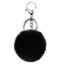 Unpafcxddyig Pom Pom Keychain Artificial Fur Ball Keychains Fluffy Tote
