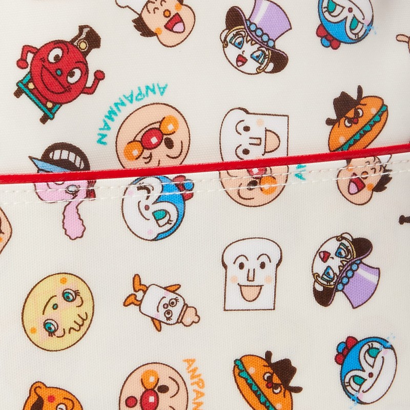 Ito Sangyo ANC-3000 Anpanman All-Star Pattern Backpack, Red, 9.1 x