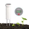 LAWNFUL Soil pH Tester Digital for Garden （White）