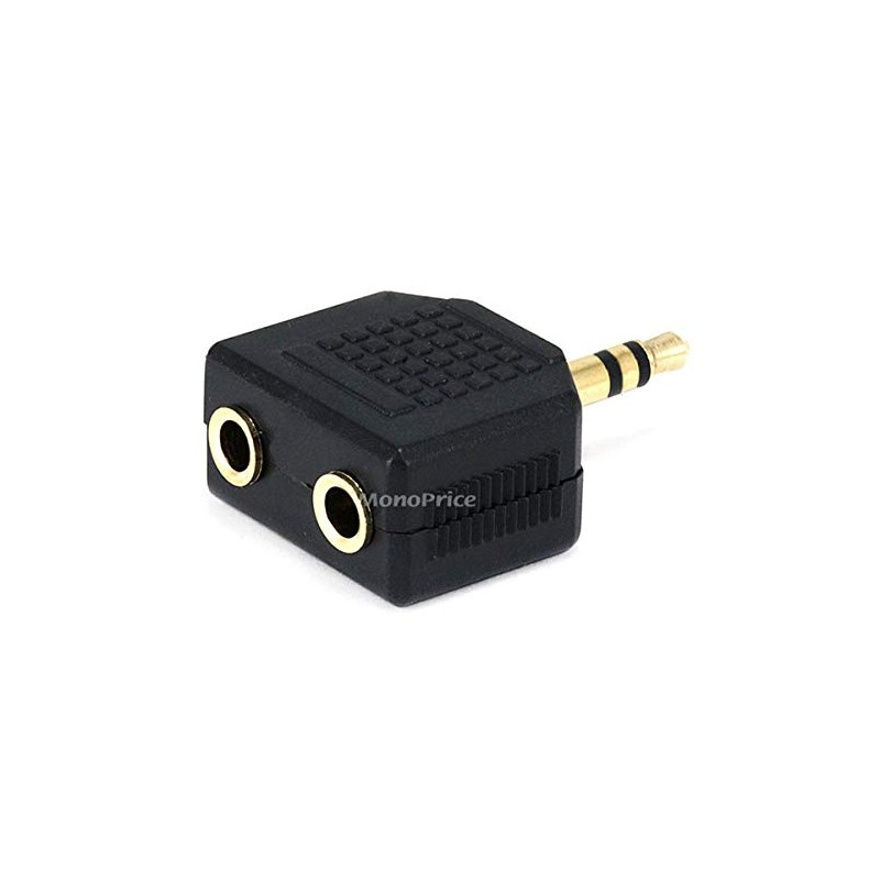 Monoprice 3.5mm Stereo Plug to 2 x 3.5mm Stereo Jack