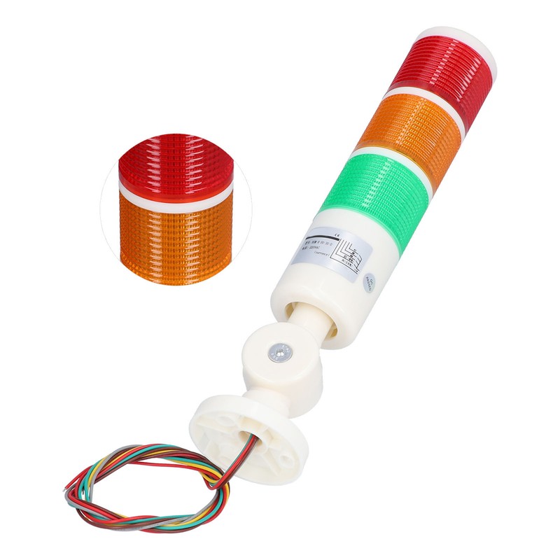 BERM Signal Tower Always Bright 3 Colour LED Light Foldable