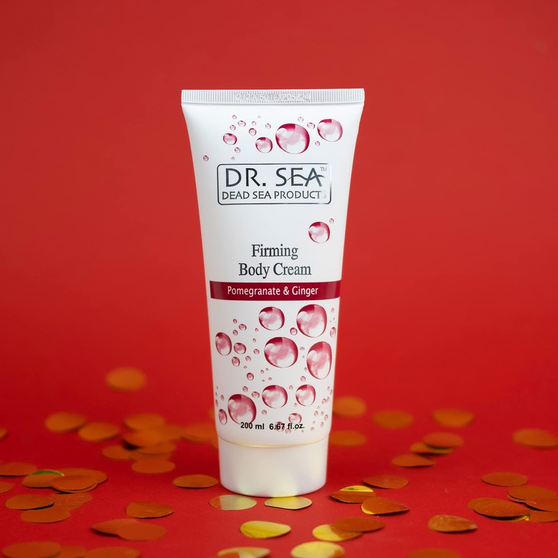 Dr. Sea straffende Körpercreme, für ältere Haut, Granatapfel & Ingwer,