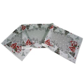 texpot Table Runner 40 x 140 cm Snowman Christmas Winter Village