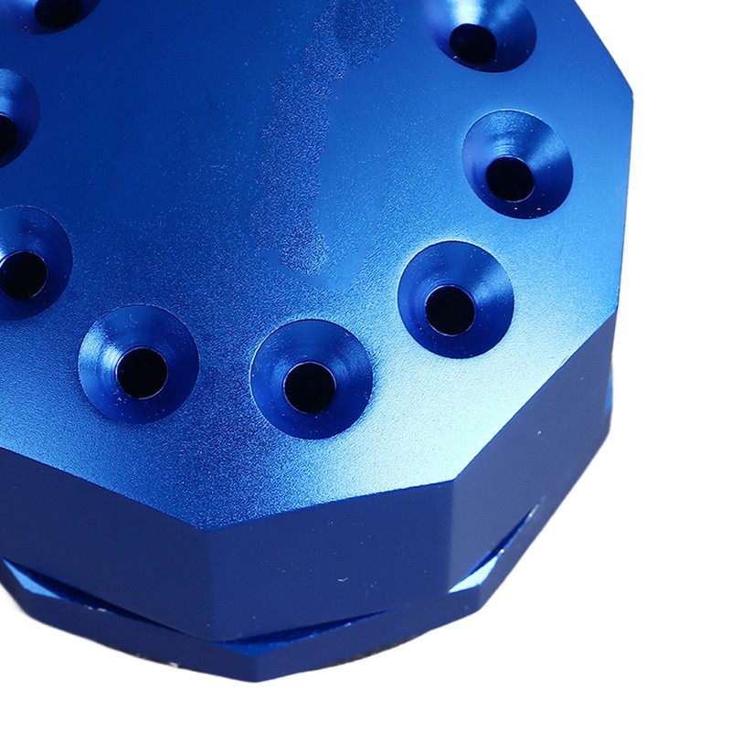 Screwdriver Storage Rack 10 Holes Aluminum Alloy Rotating Screwdriver Organizer