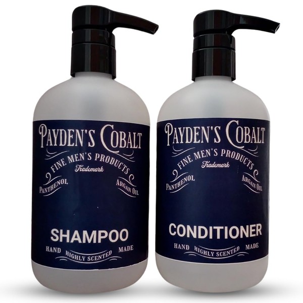 Payden's Cobalt Santa's Pipe For Men Scented Argan Oil Hair