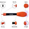 Visbella UV Light Curing Glue Liquid Plastic Welder Adhesive Kit