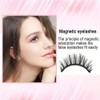 3D Magnetic Eyelashes and Eyeliner Set Makeup Magnetic Lashes Eyeliner